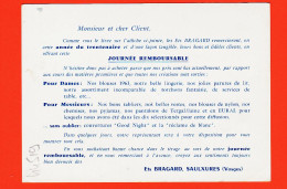 25037 / SAULXURES-sur-Moselotte 88-Vosges Cppub 1963 Année Trentenaire Etablissement BRAGARD Vêtement De Travail - Saulxures Sur Moselotte