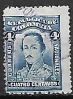 COLOMBIE   -   1923 .  Y&T N° 245 Oblitéré - Colombie