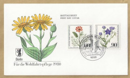 DE.- ERSTTAGSBRIEF. FUR DIE WOHLFAHRTSPFLEGE 1980. ERSTAUSGABE 9.10.1980. BERLIN 12. FDC. FIRST DAY COVER - 1971-1980