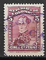 COLOMBIE   -   1923 .  Y&T N° 246 Oblitéré - Colombie