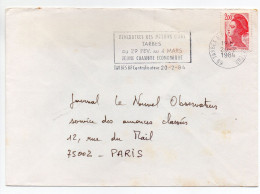 1984 - TARBES RP - Rencontres Des Métiers D'Art - Temporary Postmarks