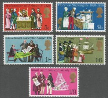 Great Britain. 1970 Anniversaries. MH Complete Set. SG 819-823.M3088 - Nuevos