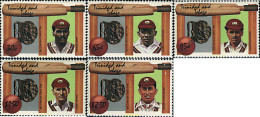 726979 HINGED TRINIDAD Y TOBAGO 1988 JUGADORES DE CRICKET - Trinidad Y Tobago (1962-...)