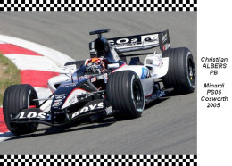 Christijan  Alberts  -  Minardi  PS05  2005 - Grand Prix / F1