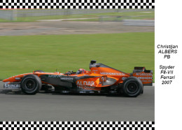 Christijan  Alberts  -  Spyder  F8-VII  2007 - Grand Prix / F1