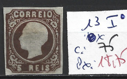PORTUGAL 13 I * Côte 75 € - Unused Stamps
