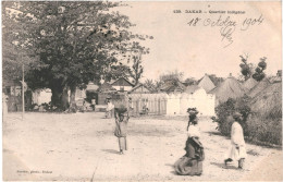 CPA Carte Postale Sénégal Dakar Quartier Indigène 1904 VM78699 - Senegal