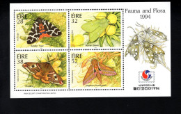 1989446615 1994 SCOTT 934B (XX) POSTFRIS MINT NEVER HINGED - FAUNA - INSECTS - MOTS - SINGAPORE IN MARGE - Ungebraucht