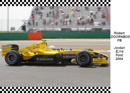 Robert  Dooenbos  -  Jordan  EJ14  2004 - Grand Prix / F1