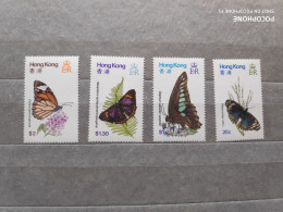 1979	Hong Kong	Butterflies (F84) - Unused Stamps