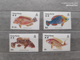 Hong Kong	Fishes (F84) - Unused Stamps