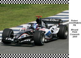 Robert  Dooenbos  -  Minardi  PS05  2005 - Grand Prix / F1