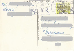 Poland Postcard Used Cp 204.01: Zielona Gora Vintage (postal Circulation Lodz) - Ganzsachen