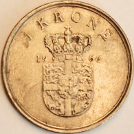 Denmark - Krone 1966, KM# 851.1 (#3779) - Danemark