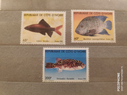 1981	Ivory Coast	Fishes (F84) - Côte D'Ivoire (1960-...)