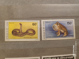 Ivory Coast	Snakes (F84) - Côte D'Ivoire (1960-...)