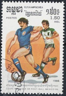 Kampucha  - Fußball-WM Mexiko (Mi.Nr: 726) 1986 - Gest Used Obl - Kampuchea
