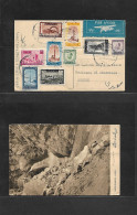 AFGHANISTAN. C. 1960s. Kaboul - Sweden, Stockholm. Air Multifkd Ppc. VF. - Afganistán