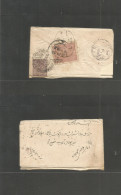 AFGHANISTAN. 1925. Reverse Fkd Envelope, Local Depart Oval Ds + British India Used In Pakistan 1a Brown Tied Landikhana  - Afganistán