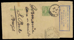 Argentina - Stationery. 1904. Bs As - Brazil. 2c Stat Wrapper. Fine. - Autres & Non Classés