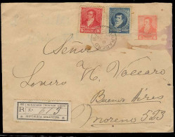 Argentina - Stationery. 1897. Baradero - Bs As. Reg 5c Stat Env + Adtl. Mixed Usages. - Autres & Non Classés