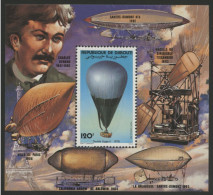 DJIBOUTI Bloc Spécial Poste Aérienne N° 180 MNH ** Montgolfières Double Eagle II. TB/VG - Fesselballons