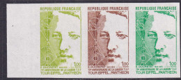 France Essais De Couleur N°1770 Liaison T.S.F Bande De 3 Bdf Qualité:** - Autres & Non Classés