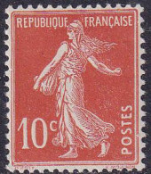 France Variétés  N°138fa Type II Papier X  Qualité:** - 1906-38 Sower - Cameo