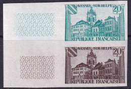 France Essais De Couleur N°1221 Avesnes Sur Helpe Paire Qualité:** - Sonstige & Ohne Zuordnung