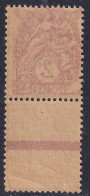 France Variétés  N°108g 2c Blanc  Impression Recto-verso Qualité:** - 1900-29 Blanc