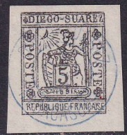 Diégo-Suarez  N°10 5c Gris-noir TB Qualité:obl - Altri & Non Classificati