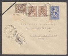 Argentina - XX. 1940 (14 Oct). BA 19 - Brazil / RJ (21 Oct). Reg Multifkd Env. Fine Cond. - Autres & Non Classés