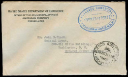 Argentina - XX. 1931. Bs AS - USA. US Embassy. Franchise Mail Env. - Autres & Non Classés