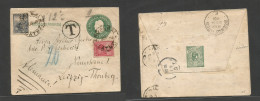 Argentina - Stationery. 1900 (8 Dec) Andaegala, Catamarca - Germany, Leipzig (6 Jan 1901) 5c Green Stat Envelope Illustr - Autres & Non Classés