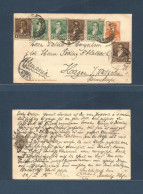 Argentina - Stationery. 1896 (22 Febr) Riachuelo, Rio Matanza. Provincia Buenos Aires - Germany, Hagen 3c Orange Stat Ov - Autres & Non Classés