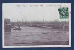 CPA 1 Euro [75] Paris > Inondations De 1910 Prix De Départ 1 Euro Circulée - Paris Flood, 1910