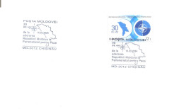 2024. Moldova,  30y Of The Partnership For Peace, Moldova-NATO,  FDC, Mint/** - Moldova