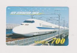 JAPAN -   Railway Train Magnetic Phonecard - Giappone