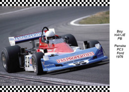 Boy Hayje  -  Penske PC3  1976 - Grand Prix / F1