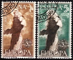 SPAIN 1963 EUROPA. Complete Set, Used / CTO - 1963