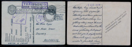 AUSTRALIA. 1942 (3 Nov). POW In Italy. Red Cross Card Used To Sydney. Interesting Text. - Altri & Non Classificati