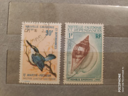 New Caledonia	Birds Shells (F84) - Usati