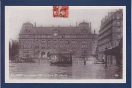 CPA 1 Euro [75] Paris > Inondations De 1910 Prix De Départ 1 Euro Timbrée Non Circulée - Überschwemmung 1910