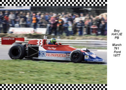 Boy Hayje  -  March 761 1977 - Grand Prix / F1