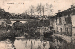 CPA NONTRON LE PONT NEUF - Nontron