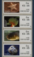 Eire, Irlande, **, Yv D 43 à D 46, Mi ATM 43 à 46, SG M 39a, Vie Marine, - Marine Life