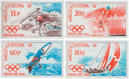 726992 HINGED WALLIS Y FUTUNA 1988 24 JUEGOS OLIMPICOS VERANO SEUL 1988 - Neufs