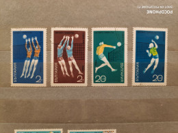 Bulgaria	Volleyball (F84) - Used Stamps