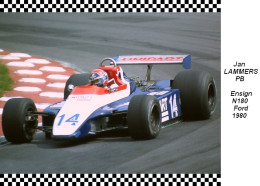 Jan Lammers  -  Ensign N180 1980 - Grand Prix / F1