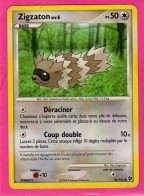 Carte Pokemon 2008 Diamant Et Perle Duel Au Sommet 96/106 Zigzagon 50pv Dos Blanchi - Diamant & Perle